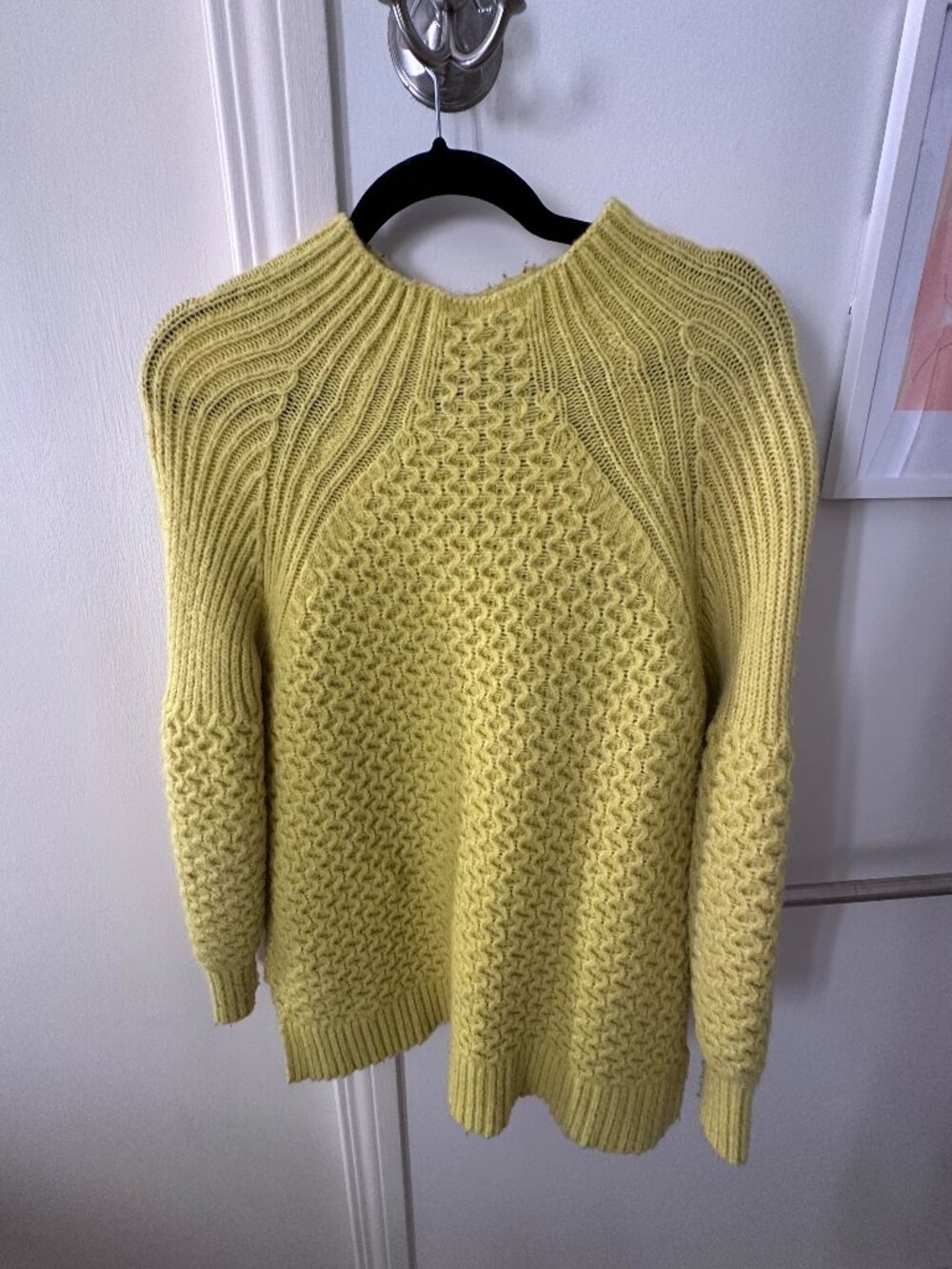 Anthropologie - Yellow Sweater